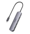 Anker Hub 5w1 4K HDMI Single Display srebrny