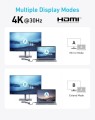 Anker Hub 5w1 4K HDMI Single Display srebrny