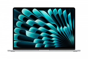 Apple MacBook Air 15.3 cala: M5 10/10, 24GB, 1TB SSD, bez zasilacza - Srebrny