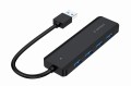 Gembird HUB 4-portowy USB 3.1 (Gen 1), z opcją zasilania zewnętrznego przez port USB-C