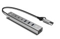 i-tec Hub USB-C/USB-A Metal Hub 6 port 3xUSBc/3xUSBa