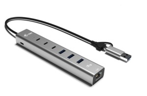i-tec Hub USB-C/USB-A Metal Hub 6 port 3xUSBc/3xUSBa