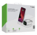 Belkin Ładowarka 3in1 Wireless Charging pad biała