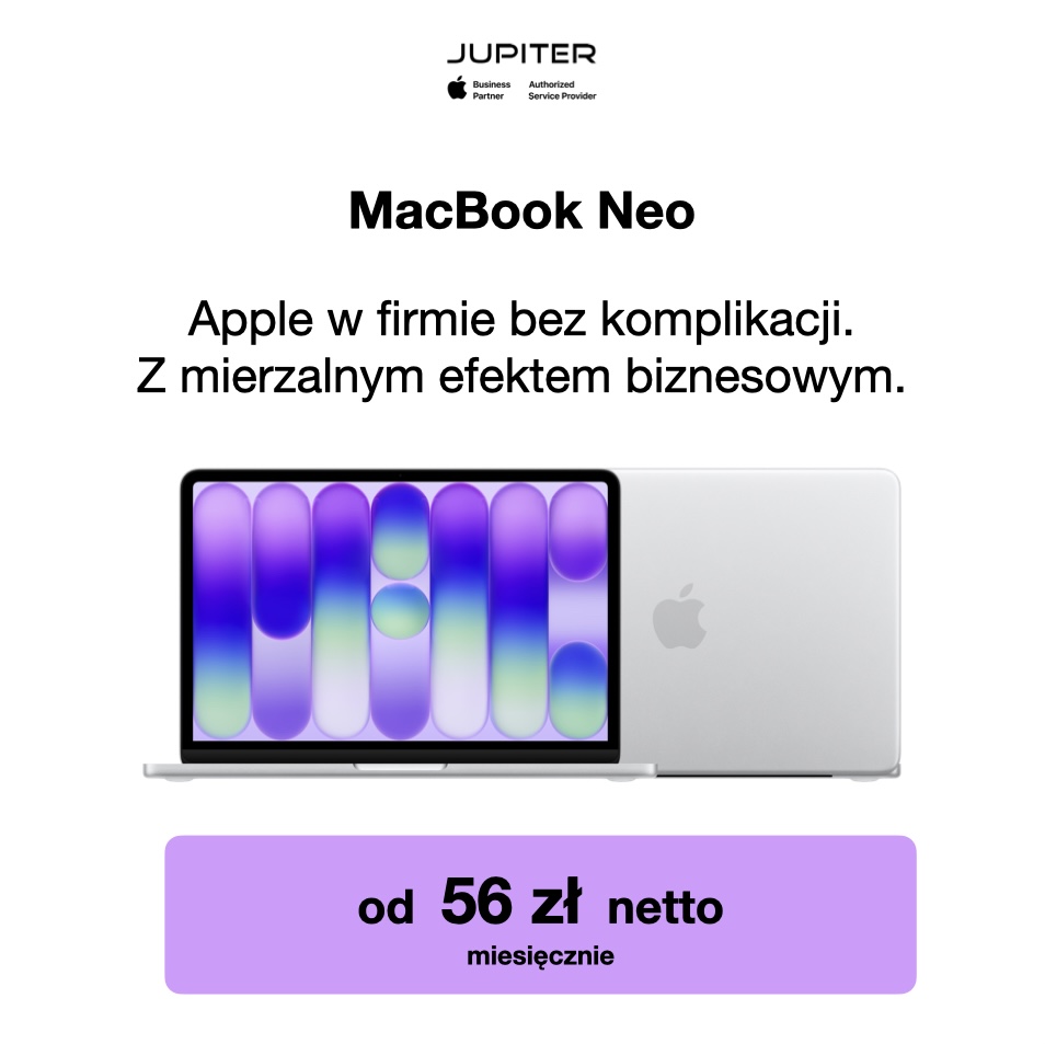 Mac w firmie za 56 zł miesięcznie. Jak zmienia się podejście do wdrożeń IT
